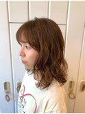 ふんわりパーマ