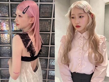 ペレ アネックス 大阪梅田茶屋町店(PELE ANNEX)の写真/最新trendと『可愛い』にこだわる実力派集団！[梅田/大阪/ブリーチ/ダブルカラー/インナーカラー/学割U24]