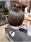 カット×オリーブベージュ