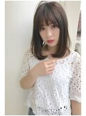 『LOBBY』三浦  お手入れ簡単ワンカールミディアムボブ☆