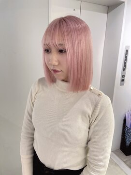 リンドトウキョウ(LINDO TOKYO) ホワイトピンク/ハイトーン/ブリーチ/ダブルカラー