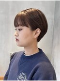 20代30代前髪ありショートマッシュショート丸みショートレイヤー