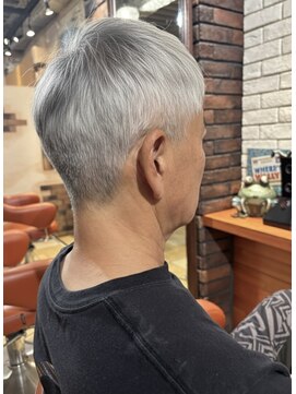 ヘアメイク フレンシア(hair make flencia) 洗練された輝き！シルバーベリーショート【017スタイル】