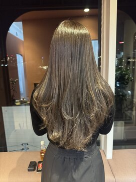 プロス(Pros) 表参道/ブリーチなし／レイヤーカット/ヘアセット