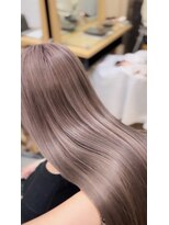 ネオリーブ クーロ(Neolive curro) ダブルカラー グレージュ×ケアブリーチ