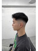 【清潔感×色気】王道フェードのメンズベリーショート