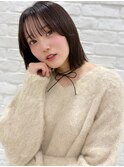 熊本/韓国ボブ/透明感カラー/暗髪カラー/Minori
