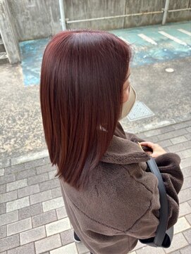 ヘアメイク サンサーラ 志度店(Hair Make SAMSARA) 大人ボルドー