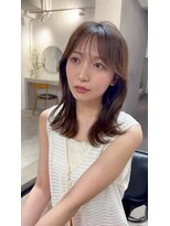 フォト 新宿三丁目(foto) 大人ガーリー/似合わせカット/ミディアムレイヤーカット/新宿