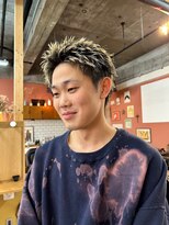 エディ(Edy)&nbsp;スパイキーショートローライトケアブリーチメンズ眉毛カット