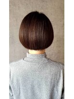 ポリマン 西新井(poliment) 30代40代にもおすすめ上品ショートボブ/丸みボブ