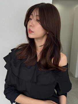 ソヨン 栄店(SOYON) イメチェン/ハッシュカット/脱白髪染め/前髪/ダークアッシュ