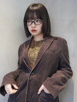 ニコ トウキョウ ヨコハマ(nico)&nbsp;ミニボブ/切りっぱなし/ボブ/縮毛矯正/タッセルボブ