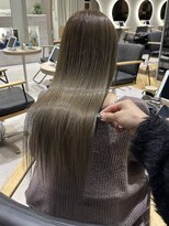 ジーナ 吉塚(Zina)&nbsp;くすみグレージュ×髪質改善！【福田れん】博多 吉塚 美容室