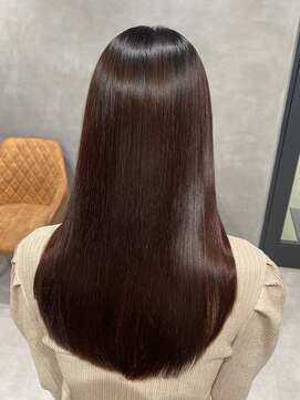 シャルムバイケンジ(Charm.by KENJE) 美髪ストレート艶髪髪質改善縮毛矯正トリートメント銀座有楽町