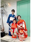 高崎美容室七五三着付け
