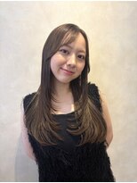 プランツヘアー 高宮店(Plants hair)&nbsp;レイヤーカット　×柔らかブラウンカラー　／高宮美容室