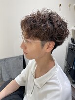 ザトエル 栄(THE TOEL) 二股 メンズスパイラルパーマ