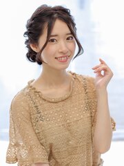 大人可愛い小顔ヘアアレンジ【亀井】