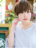 カバーヘア イヴ 戸頭店(COVER HAIR EVE)&nbsp;*EVE戸頭*3Dカラーで外国人風★マニッシュ丸みショートａ