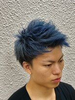 ビューティーボーイ ヤマグチ(BEAUTY BOY Yamaguchi)&nbsp;ジェットモヒカン×青髪