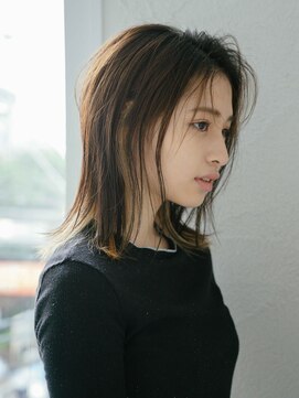 ヘアアンドリラクゼーション シャッセ(Hair&Relaxation SASE) グラデーション×ミディ