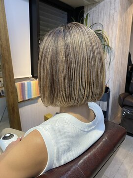 ニコフル(Nico-Hulu) ラフなカジュアルボブ【人形町/浜町/水天宮】