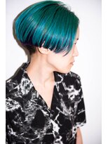 リジョイスヘア(REJOICE hair)&nbsp;【REJOICE hair】前下がりベリショ×カラーミックス