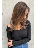 トルネード(TORNADO)&nbsp;ミディアムレイヤーハイライトバレイヤージュココア