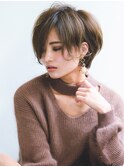 マーブル三軒茶屋/ショートボブ×毛先パーマ