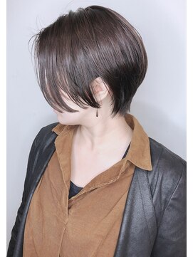 モリオフロムロンドン 原宿本店(morio from London) 【morio 原宿】ショートボブ　前髪なし