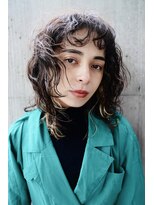 カライングドゥ(ing deux)&nbsp;20代30代40代50代ひし形デジタルパーマエアリーミディ