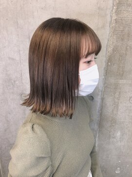 ギフトサニーサイド(gift sunny side) 外はね＊切りっぱなしボブ