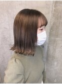 外はね*切りっぱなしボブ