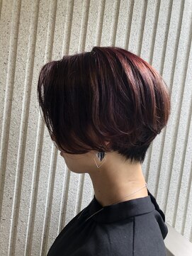 エイトタマプラ たまプラーザ店(EIGHT tamapla) 【EIGHTたまプラ】デザインカラー切りっぱなしボブ