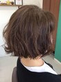 マイヘアー(MY HAIR)&nbsp;ボブカール毛先にカールを動きあるスタイル