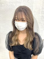 クラン ヘアーアンドスタジオ(CLAN hair & studio)&nbsp;ベージュカラー