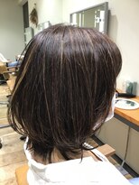 クローゼット 新宿(closet)&nbsp;外ハネボブ/ペールベージュ[髪質改善/ヘッドスパ白髪染め/新宿】