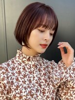 ザシー オモテサンドウ(The C)&nbsp;30代40代50代◎大人ナチュラルレイヤーショートボブ 表参道 橋本