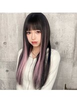 ミラク 町田(MIRAC)&nbsp;ピンクハイライトでギャルちゃんヘアSHURI