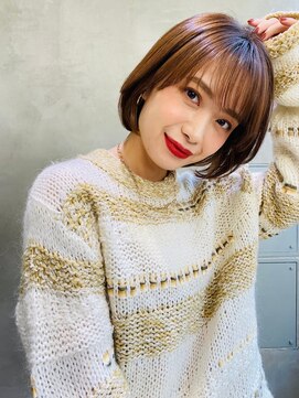 ロジッタ(ROJITHA) 【ROJITHA表参道原宿】丸みショート×ココアブラウン