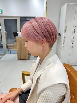 ネイロ 錦糸町(NeiRo) グレーベージュレイヤーロングアッシュカラー前髪パーマ