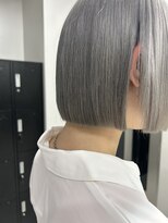 ベレーザシェルト(Beleza scelto)&nbsp;ぱつっとボブ/渋谷/原宿/ハイトーンボブ/韓国ヘア