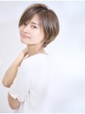 ナチュラルボブ×大人ショート  20代30代40代