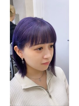 ラフィット 下大利店(lafit) 【かじ】ラベンダーカラー/ lafit 下大利@kaji_de_experiences