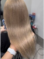 モナルダ(Monarda)&nbsp;☆ブリーチ1回☆ミルクティーグレージュ