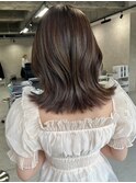 レイヤーロング/ヘルシースタイル/ベージュピンク[新潟駅]