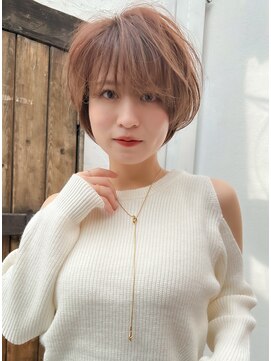 ロンド エスポワール 錦糸町(Lond espoir) ショートカールセミディシアーカラー姫カット【工藤昴】