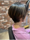 襟足すっきりショート☆【高田馬場】