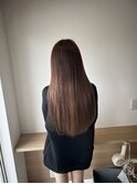 #プルエクステ#なじませカット
